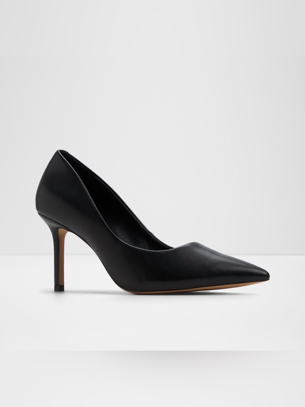 Aldo Black Pointed-Toe Stiletto Pump